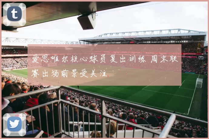 爱思唯尔核心球员复出训练 周末联赛出场前景受关注