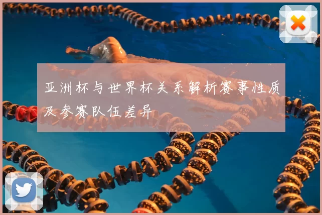 亚洲杯与世界杯关系解析赛事性质及参赛队伍差异